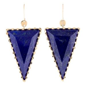 Lana Jewelry 14K Lapis Lazuli Splash Earrings